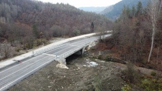 Kastamonuda selde zarar gören 5 köprü onarılarak trafiğe açıldı