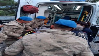Kaybolan şahsı Jandarma buldu