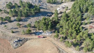 Kayıp koyun sürüsü dronla aranıyor