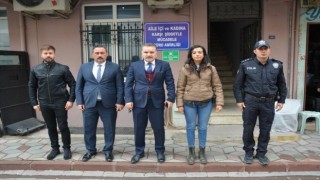 Kaymakam Odabaş, Aile İçi ve Kadına Karşı Şiddetle Mücadele Büro Amirliğini ziyaret etti