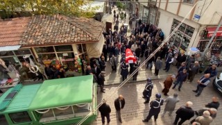 Kazada hayatını kaybeden uzman çavuş son yolculuğuna uğurlandı