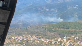 Kazdağlarında orman yangını başladı