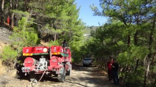 Kazdağlarındaki orman yangınında sabotaj şüphesi