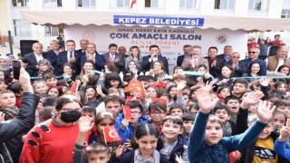 Kepezden, İsmail Hakkı Kaya İlkokuluna çok amaçlı salon