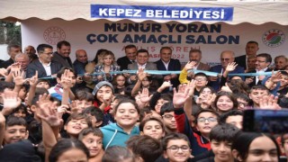 Kepezden Namık Kemal Ortaokuluna çok amaçlı salon
