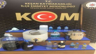 Keşanda sahte içki operasyonu