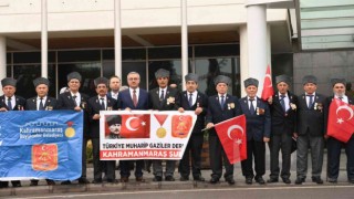 Kıbrıs gazileri KKTCye gitti