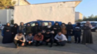 Kiliste metruk binada 16 düzensiz göçmen yakalandı