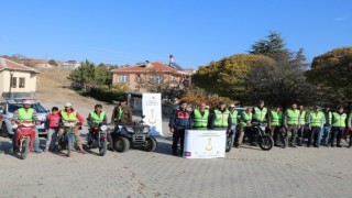 Kırşehir Jandarması ‘Reflektif Yelek uygulaması yaptı