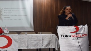 Kızılaydan Kadına şiddet ve çocuk istismarına hayır konferansı
