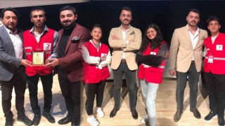 Kızılcahamam Kızılay gönüllülerine ödül