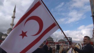 KKTCnin 39. kuruluş yıl dönümü Taksim Meydanında kutlandı