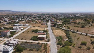 Konya Büyükşehir, Hüyüke 40,2 kilometre daha mahalle yolu kazandırdı