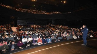 Konya Şehir Tiyatrosundan deprem tatbikatına destek