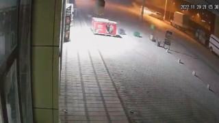 Konyada 6 kişinin ölümden döndüğü kaza güvenlik kamerasında