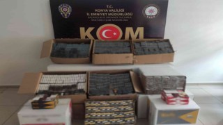 Konyada kaçakçılara operasyon