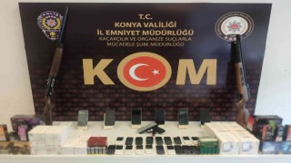 Konyada kaçakçılık operasyonu: 3 gözaltı
