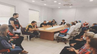 Köyceğiz Devlet Hastanesinde masabaşı tatbikatı yapıldı