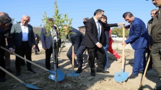 Kozanda yüzlerce fidan toprakla buluştu