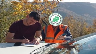 Kurallara aykırı avlanan 5 kişiye para cezası