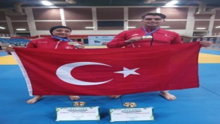 Kuraş branşında Bilecikli 2 sporcu Avrupa Şampiyonu oldu