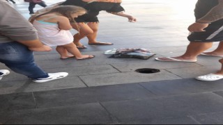 Kuşadasındaki pazar yerine zarar verdiler