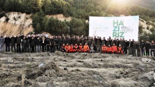 Kütahya ve ilçelerinde 20 bin fidan toprakla buluştu