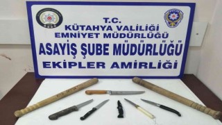 Kütahyada şüpheli araç ve şahıslar üzerinde bölge uygulaması