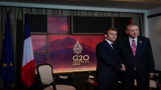 Macron: Fransa ve Türkiye, Ukrayna tahılının ihracatı için çalışmalarını sürdürecek