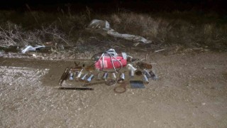 Madenden çalınan ürünler jandarma ekiplerince ele geçirildi