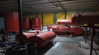 Madeni yağlardan kaçak mazot üreten tesise baskın: 31 bin litre mazot ele geçirildi