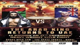 Mahmoud Charr, Dubaide ringe çıkacak