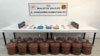 Malatyada 292 litre sahte içki ele geçirildi