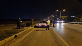 Manavgatta alkollü otomobil sürücüsü alkollü yayaya çarptı