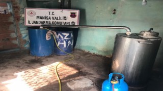 Manisada 97 litre sahte rakı ele geçirildi