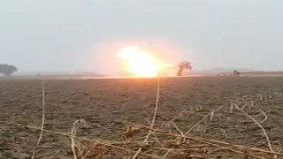 Manisada doğal gaz boru hattına yıldırım düştü