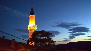 Manisada sabah ezanına Kış düzenlemesi