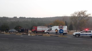 Manisa'da trafik kazası: 2 ölü 5 yaralı