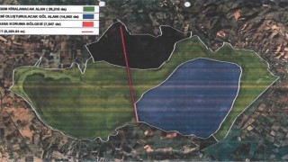 Marmara Gölü yaklaşık üçte bir oranında küçülecek
