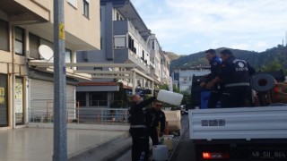 Marmariste zabıtan işgal denetimi