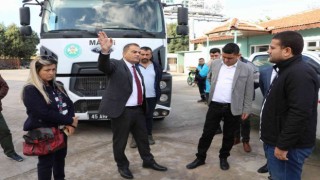 MASKİ Genel Müdürü Aslay, Horozköy depo alanını inceledi