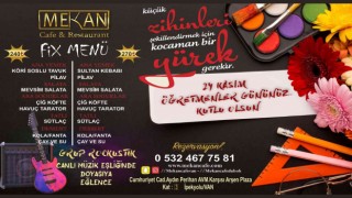 Mekan kafe restorandan öğretmenlere 5 yıldızlı gece