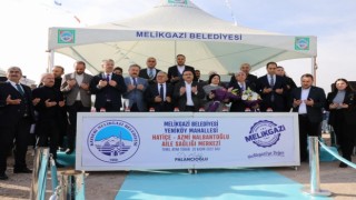 Melikgazide Hatice-Azmi Nalbantoğlu Aile Sağlığı Merkezi temeli atıldı