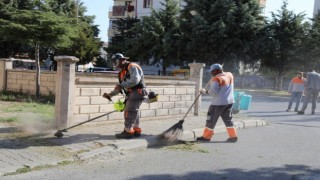 Melikgazide kış öncesi temizlik yoğunluğu