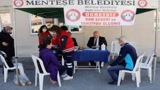Menteşe Belediyesinden ücretsiz şeker ölçümü