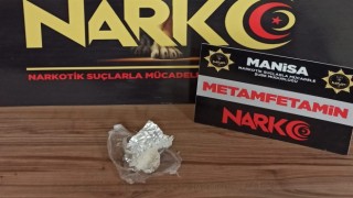 Metamfetaminle yakalanan şahıs gözaltına alındı