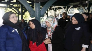 Minik Ecrin ve babasının cenazesi toprağa verildi