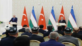 Mirziyoyevden Erdoğana: Dünya çapında iftihar edilen büyük devlet ve siyaset adamı olarak hürmet ediyoruz