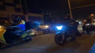 Moto kuryeler kaza kurbanı Berker için korna çaldı