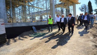 Muğla Büyükşehirin Bodrumda altyapı projeleri hızla ilerliyor